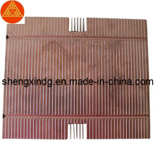 Stamping Brass Copper LED Radiator Heatsink Sx261